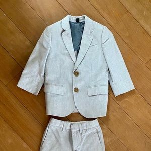 Crewcuts Boys Ludlow Cotton Suit